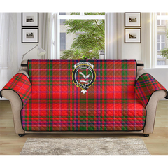 MacDougall Modern Tartan Crest Sofa Protector