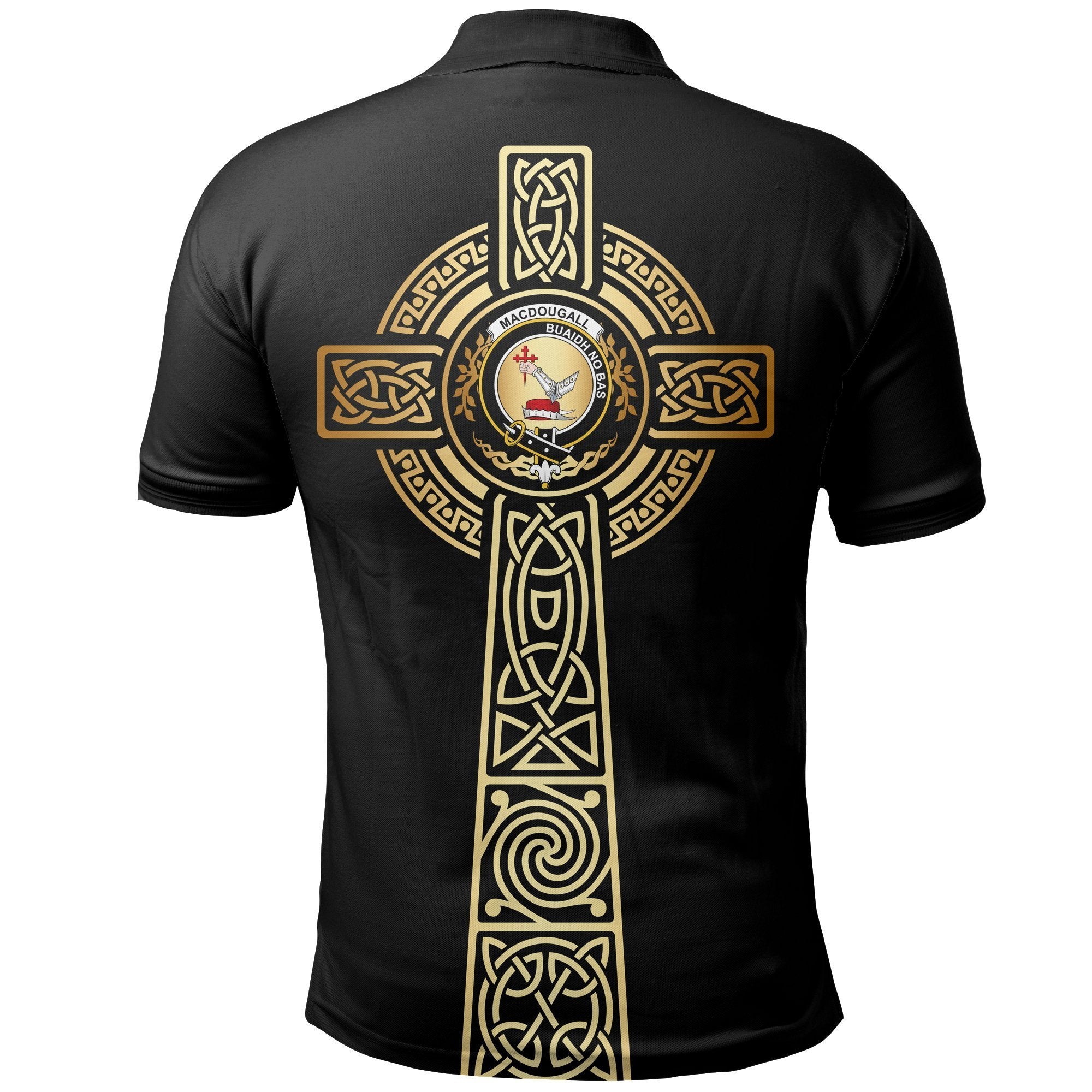 MacDougall Clan Unisex Polo Shirt - Celtic Tree Of Life