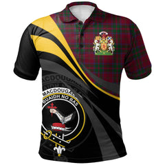 MacDougall 05 Tartan Polo Shirt - Royal Coat Of Arms Style