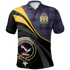 MacDougall 07 Tartan Polo Shirt - Royal Coat Of Arms Style