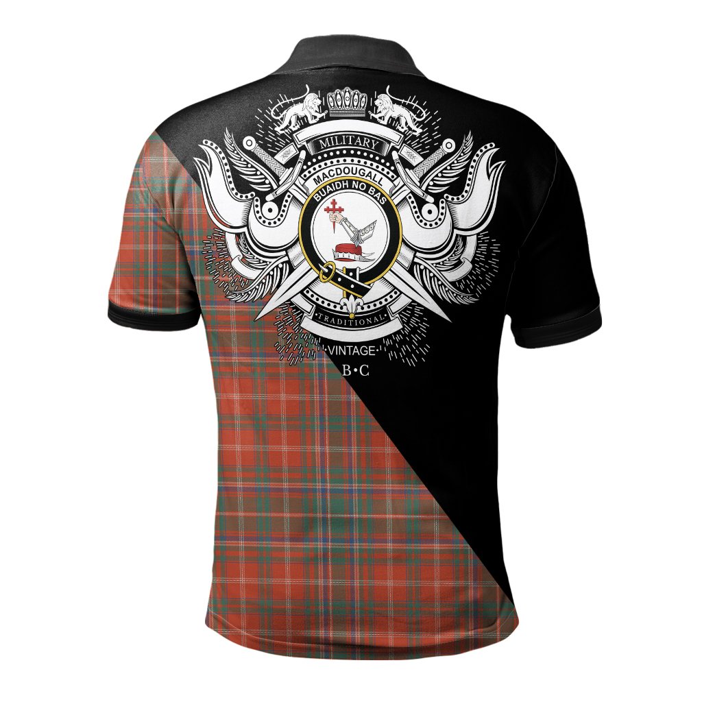 MacDougall Ancient Clan - Military Polo Shirt