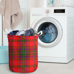 MacDowall Tartan Crest Laundry Basket