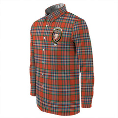 MacFarlane Ancient Tartan Long Sleeve Button Shirt