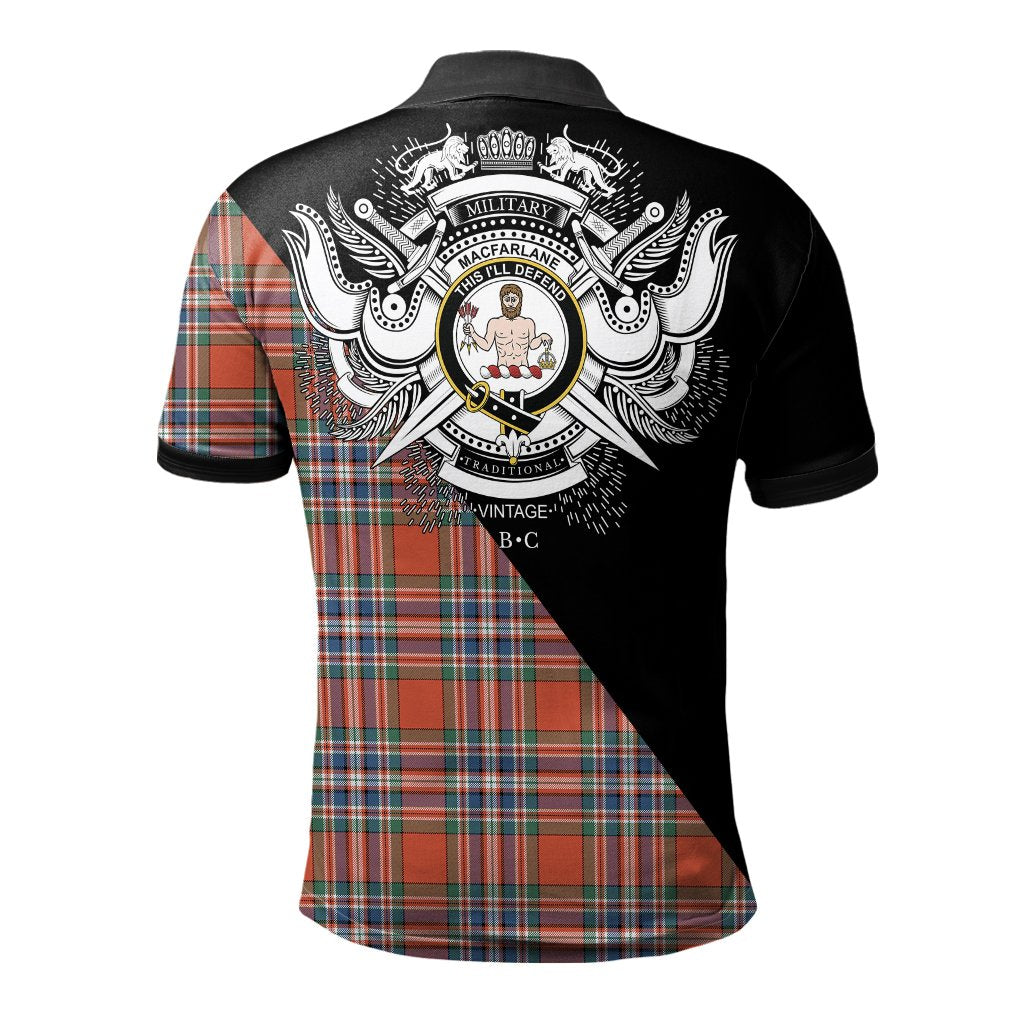 MacFarlane Ancient Clan - Military Polo Shirt