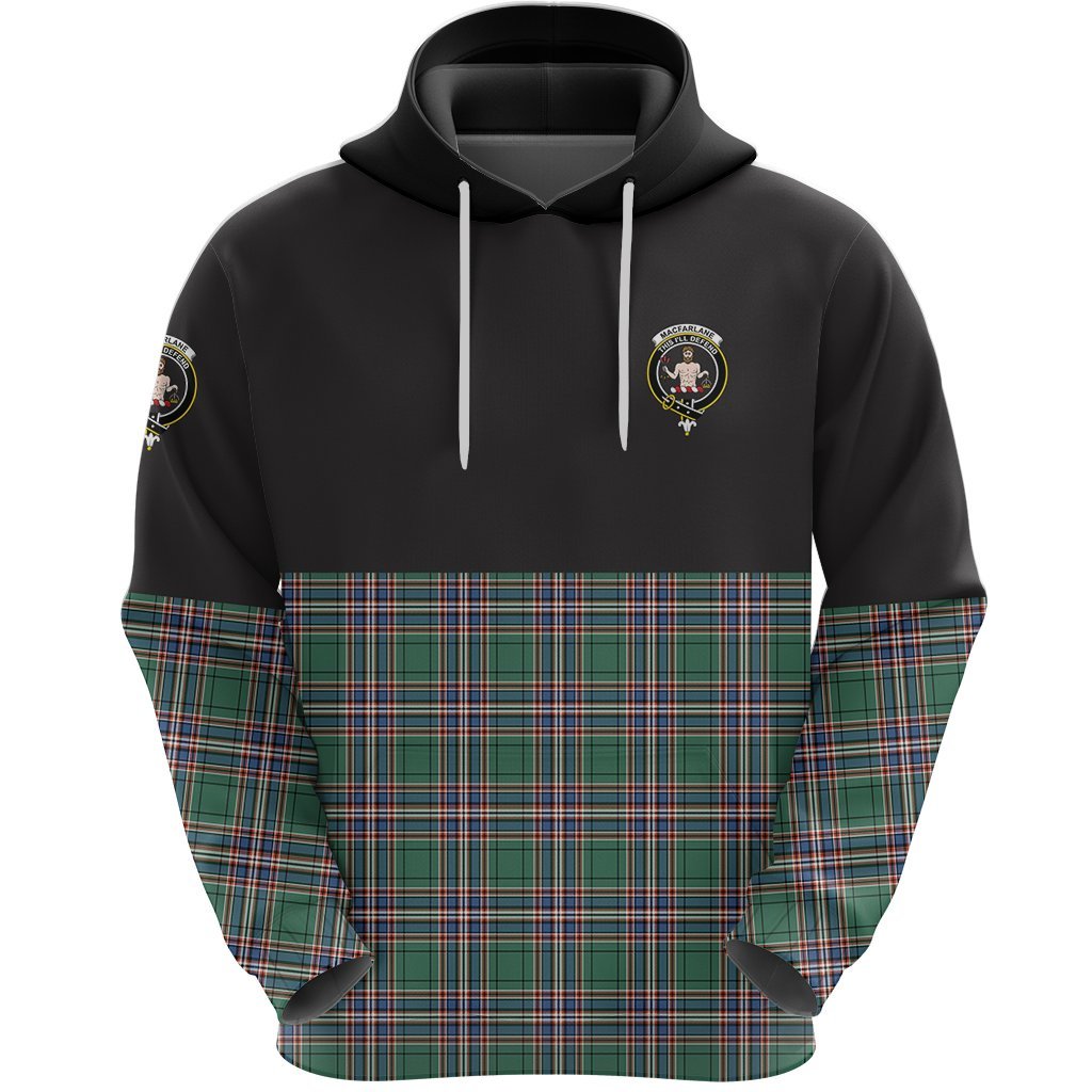 MacFarlane Hunting Ancient Clan Half Of Tartan Hoodie