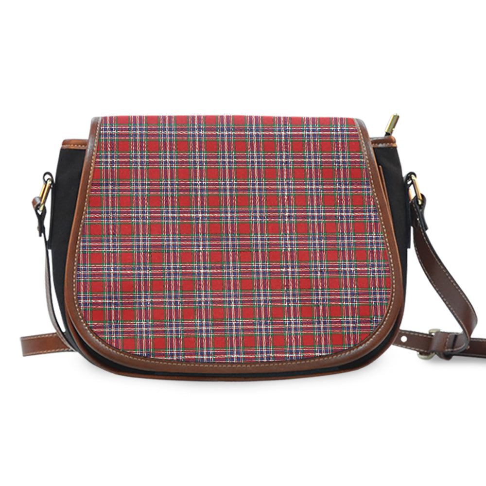 MacFarlane Red Tartan Saddle Handbags
