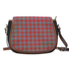 MacFarlane Red Tartan Saddle Handbags