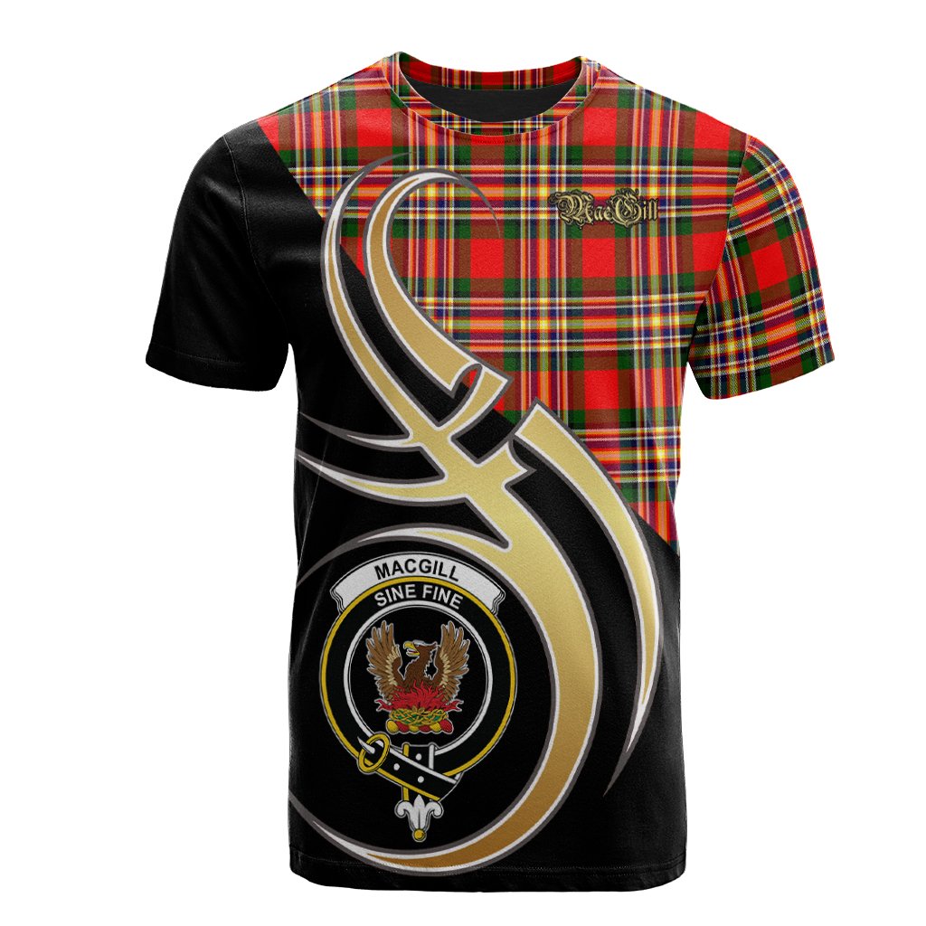 MacGill Modern Tartan T-shirt - Believe In Me Style