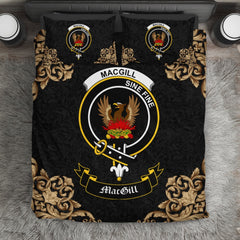 MacGill (Makgill) Crest Black Bedding Set