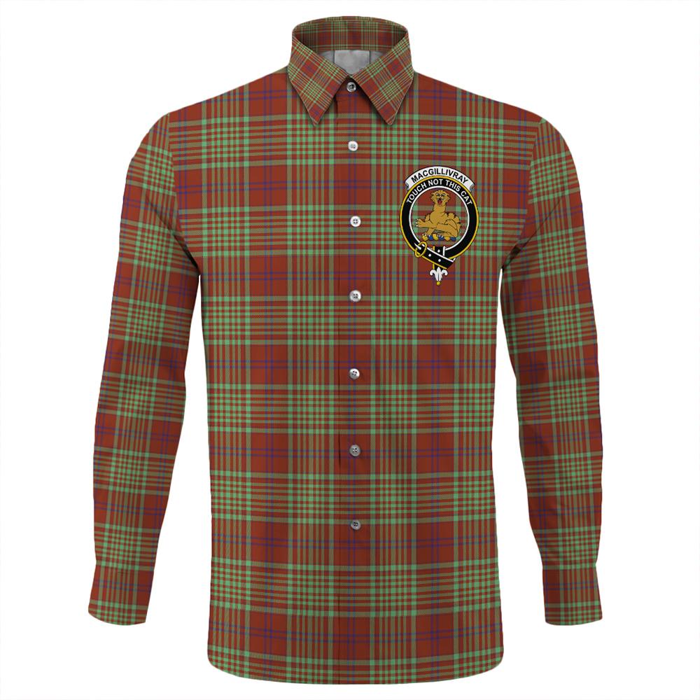 MacGillivray Hunting Ancient Tartan Long Sleeve Button Shirt