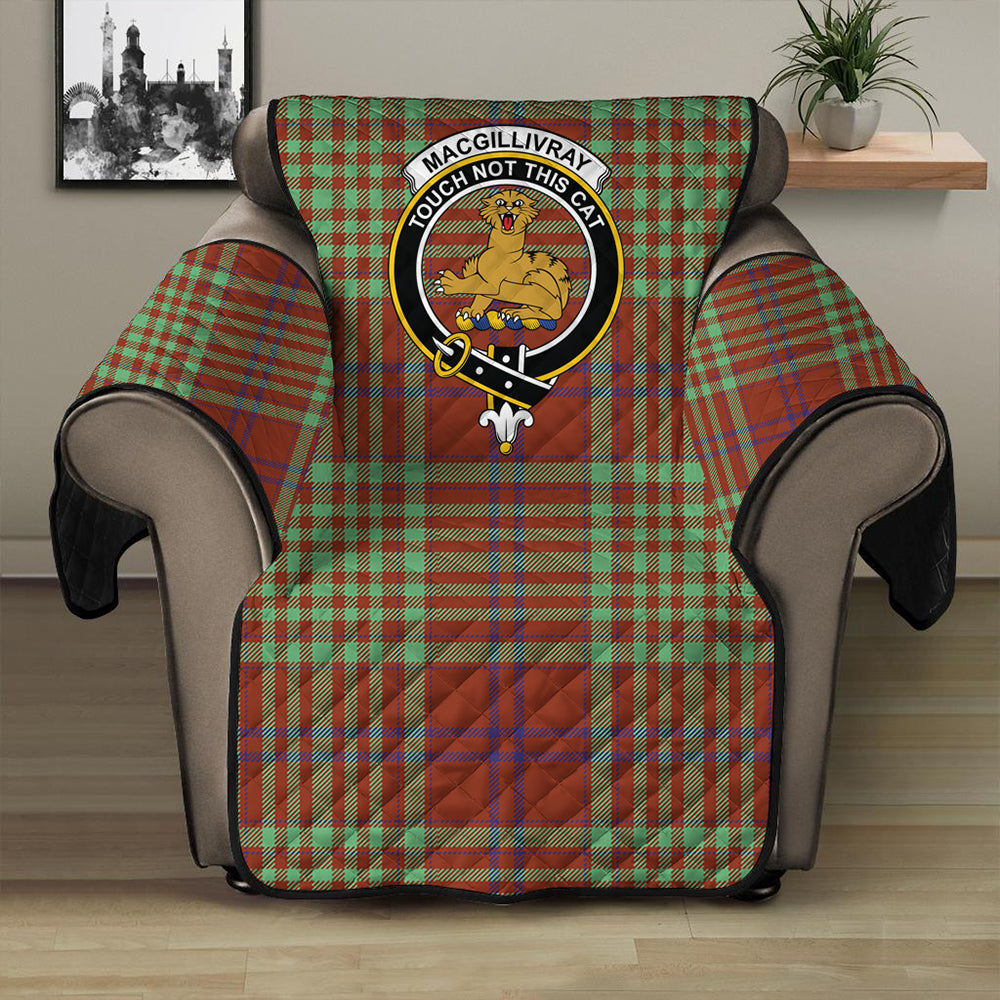 MacGillivray Hunting Ancient Tartan Crest Sofa Protector