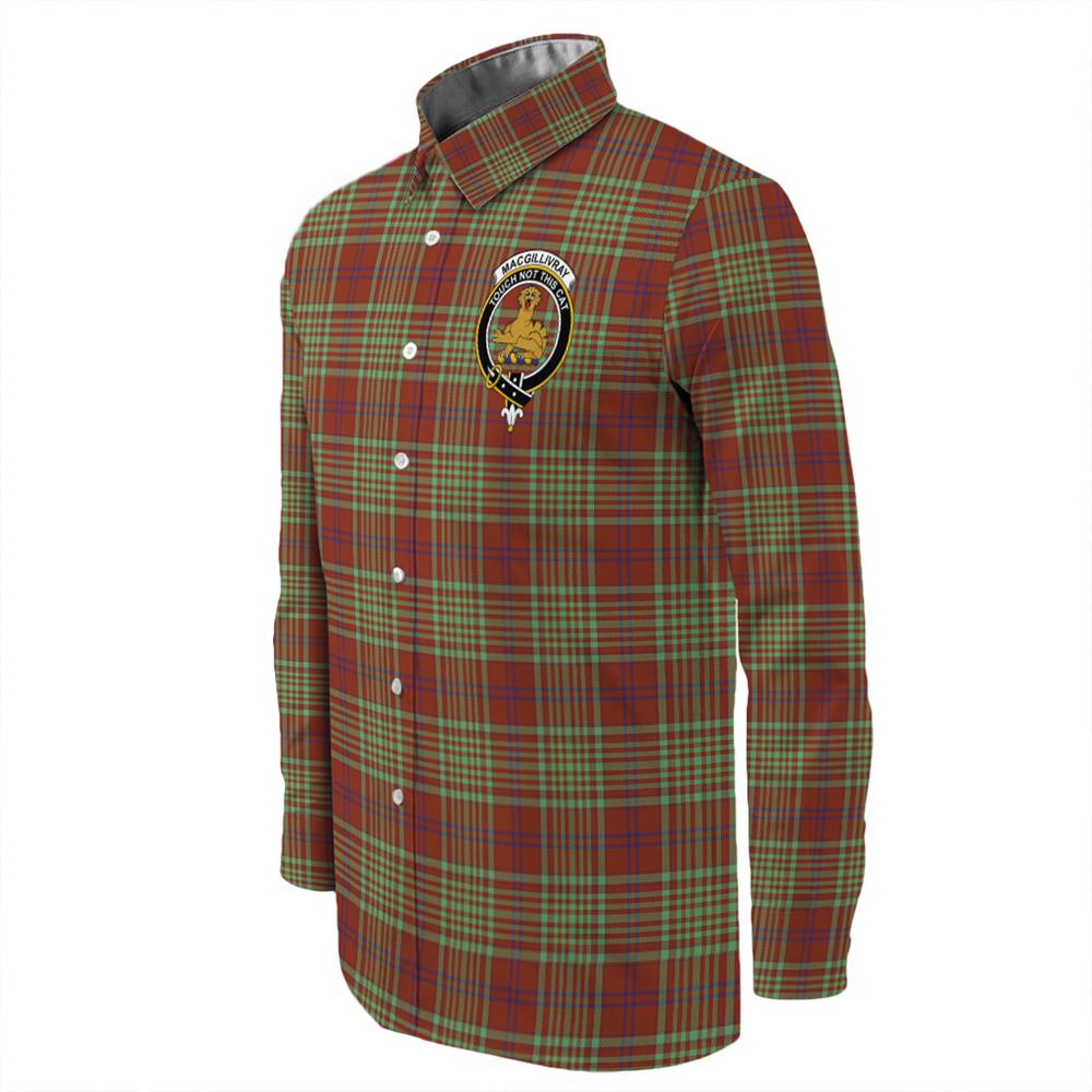 MacGillivray Hunting Ancient Tartan Long Sleeve Button Shirt