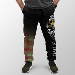 MacGillivray Hunting Ancient Tartan Crest Jogger Sweatpants - Alba Celtic Style