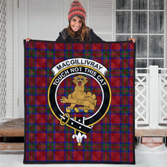 MacGillivray Tartan Crest Quilt