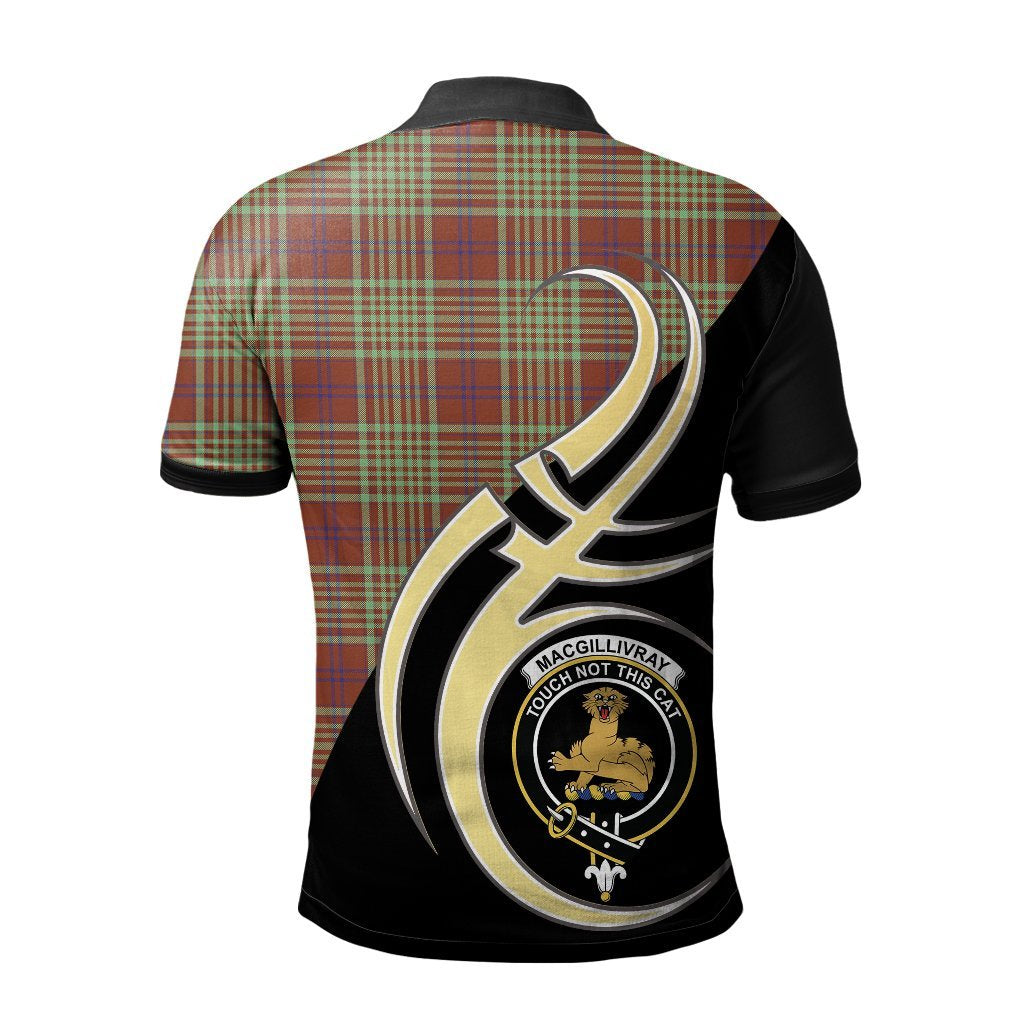 MacGillivray Hunting Ancient Tartan Polo Shirt - Believe In Me Style