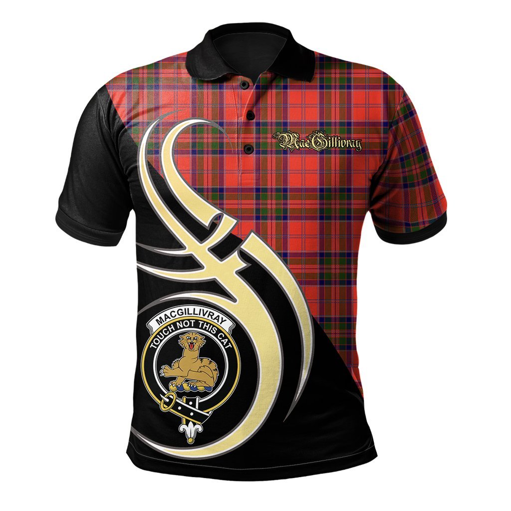 MacGillivray Modern Tartan Polo Shirt - Believe In Me Style