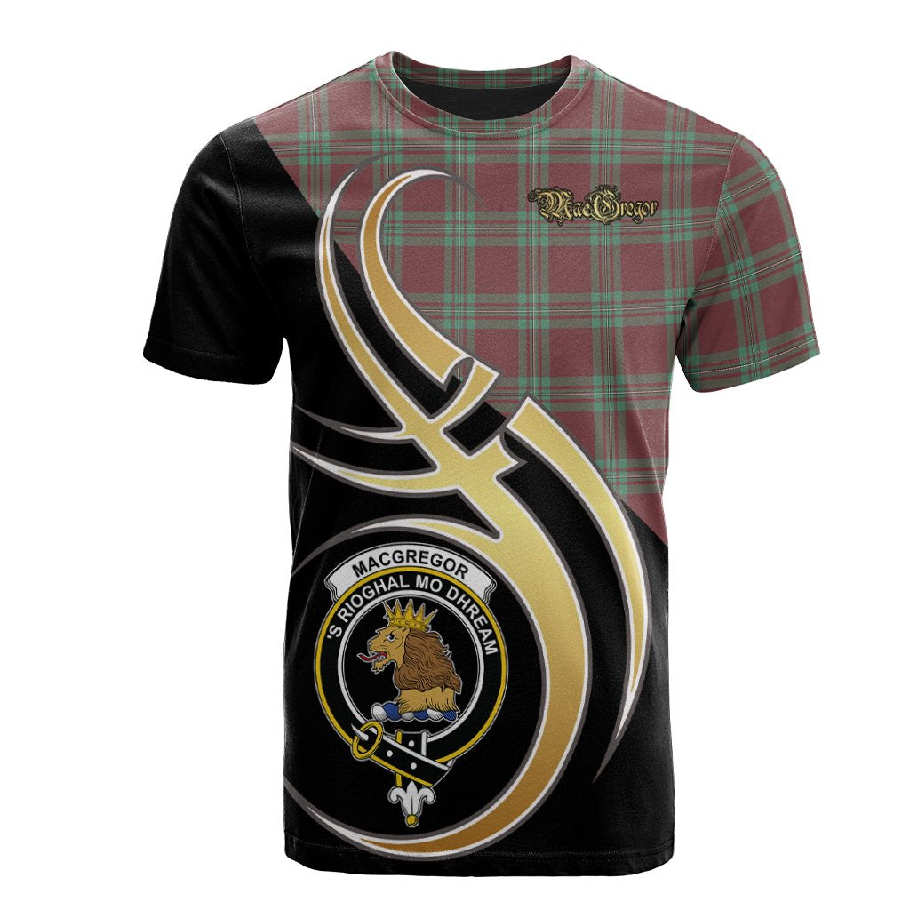 MacGregor Hunting Ancient Tartan T-shirt - Believe In Me Style