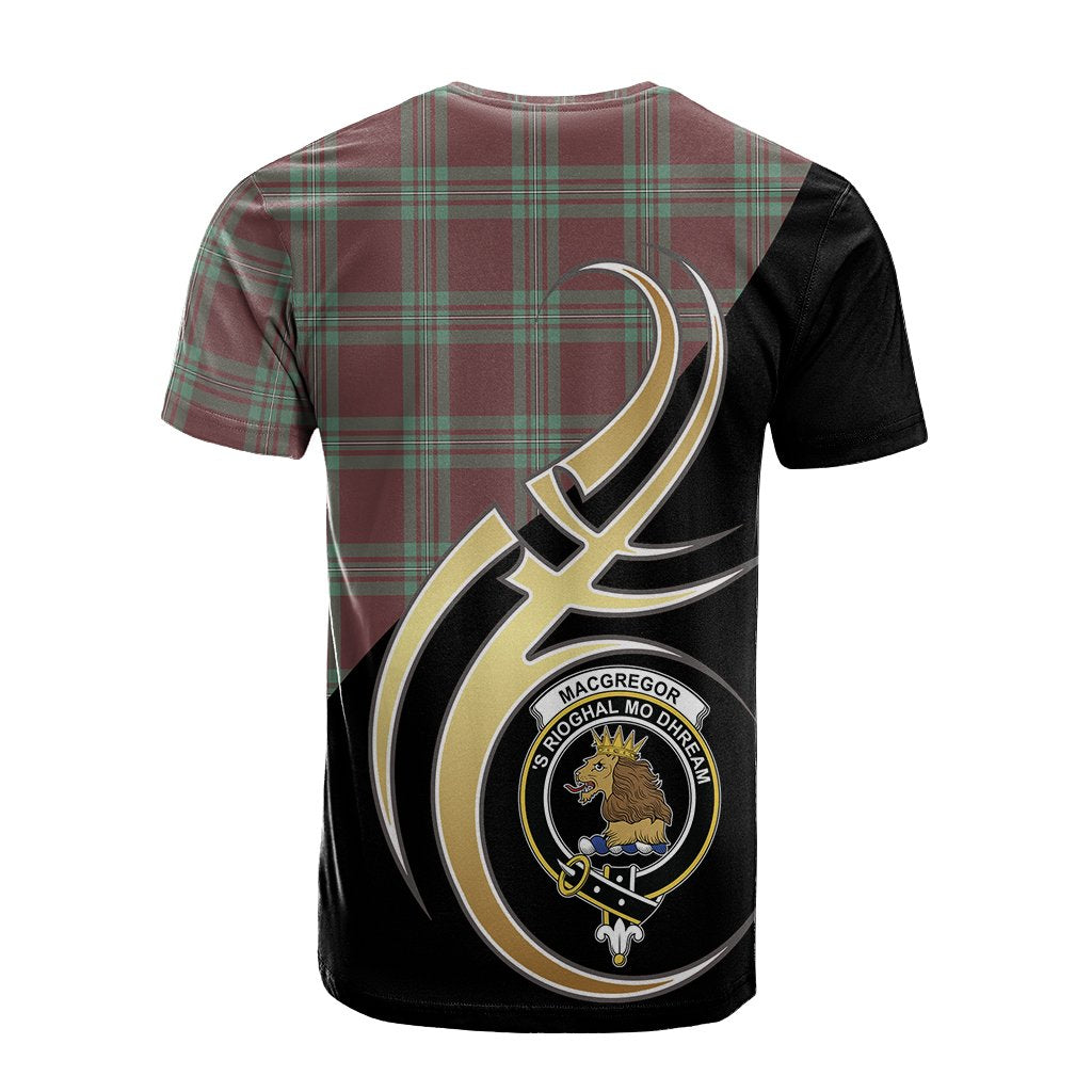 MacGregor Hunting Ancient Tartan T-shirt - Believe In Me Style