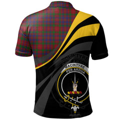 MacIntyre 02 Tartan Polo Shirt - Royal Coat Of Arms Style