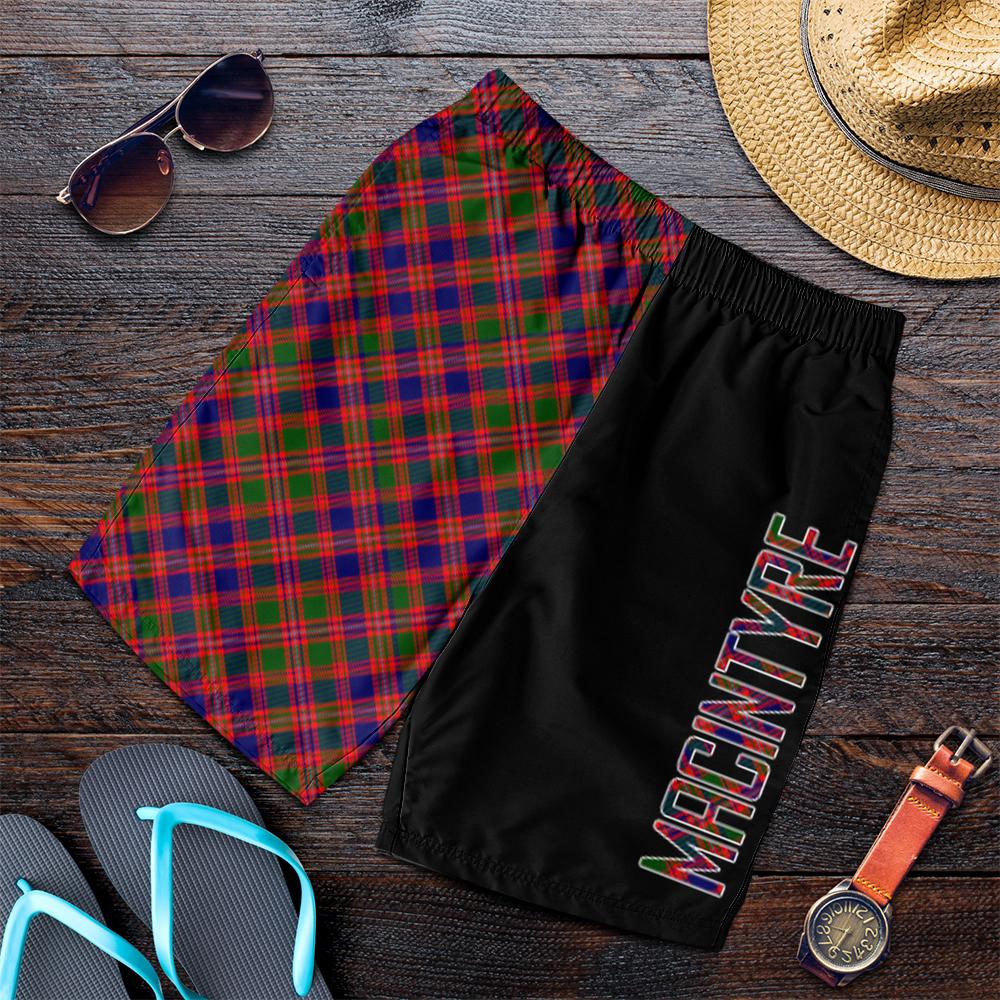 MacIntyre Modern Tartan Crest Men's Short - Cross Style