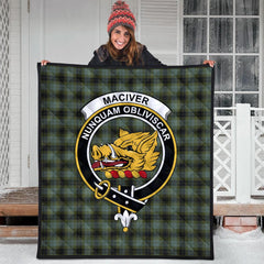 MacIver Tartan Crest Quilt