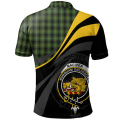 MacIver Hunting Tartan Polo Shirt - Royal Coat Of Arms Style