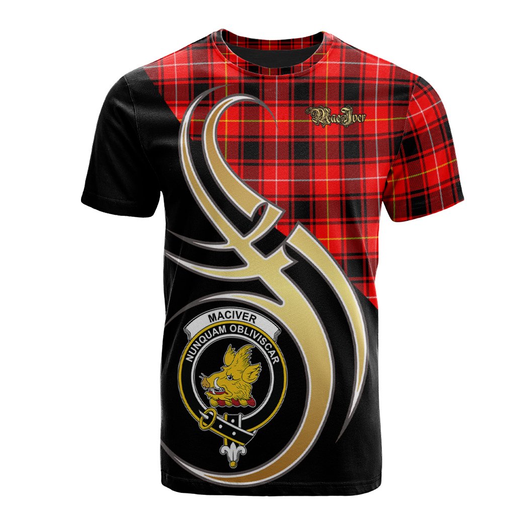 MacIver Modern Tartan T-shirt - Believe In Me Style