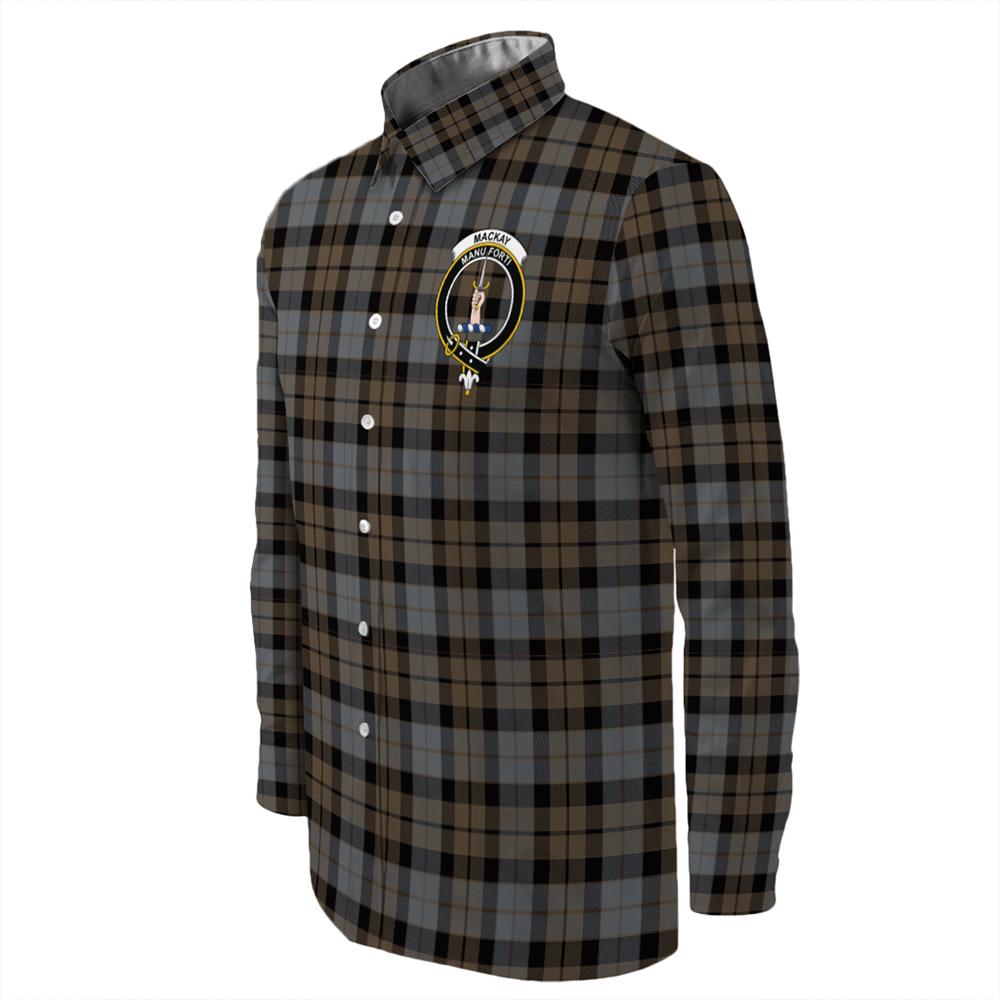 MacKay Weathered Tartan Long Sleeve Button Shirt