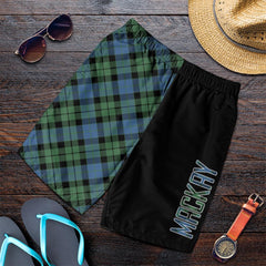 MacKay Ancient Tartan Crest Men's Short - Cross Style