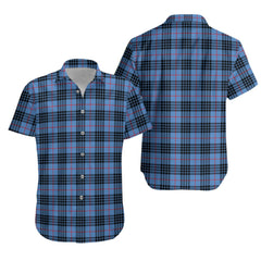 MacKay Blue Tartan Hawaiian Shirt