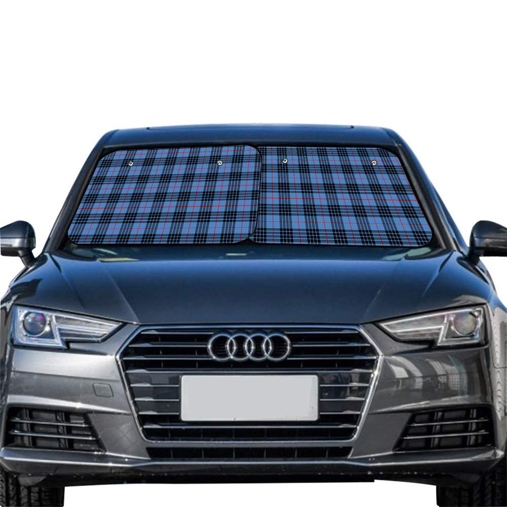 MacKay Blue Tartan Car Sun Shade - 2 Pieces