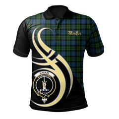 MacKay Modern Tartan Polo Shirt - Believe In Me Style