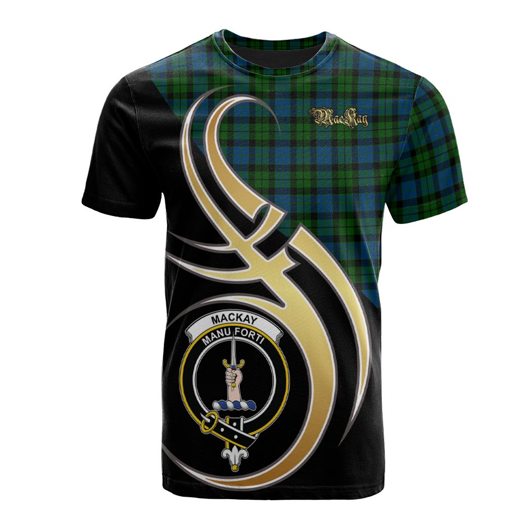 MacKay Modern Tartan T-shirt - Believe In Me Style