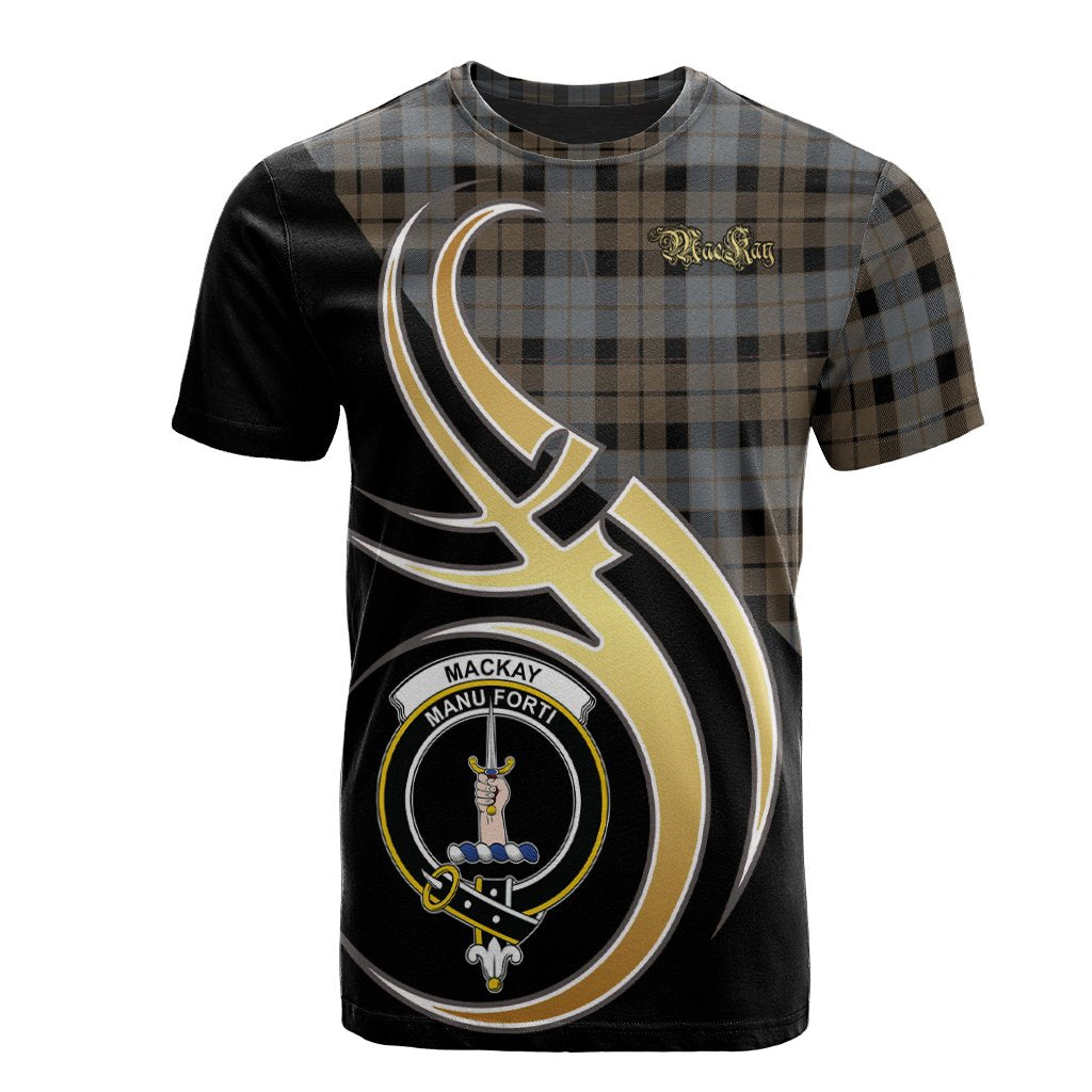 MacKay Weathered Tartan T-shirt - Believe In Me Style