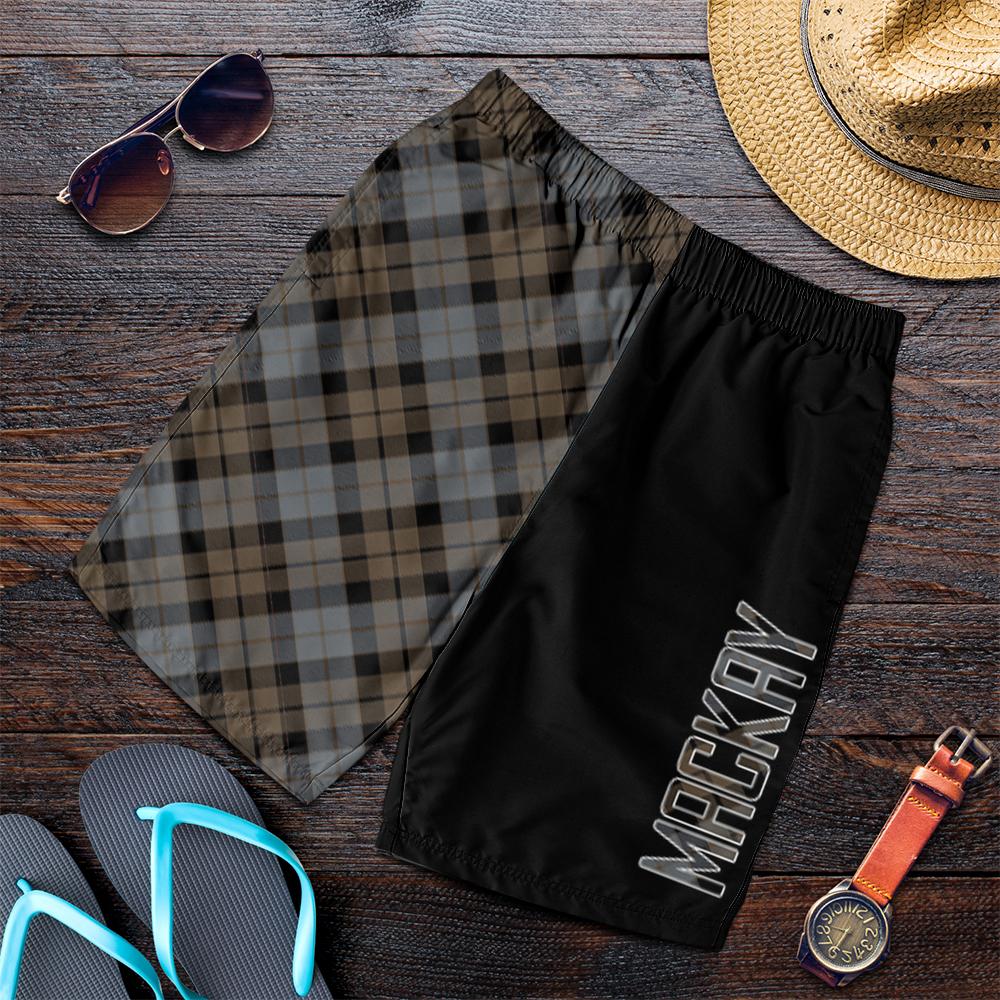 MacKay Weathered Tartan Crest Men's Short - Cross Style