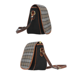 MacKay Weathered Tartan Saddle Handbags