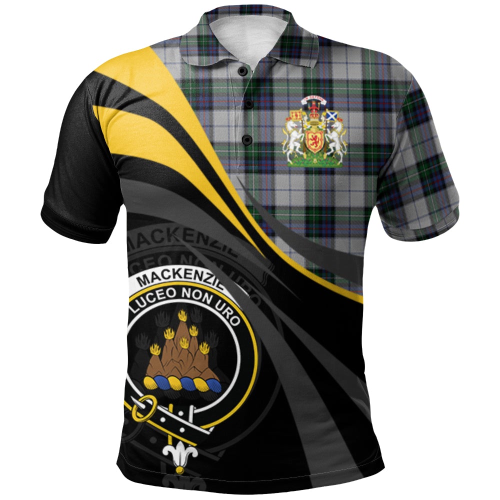 MacKenzie Dress 03 Tartan Polo Shirt - Royal Coat Of Arms Style