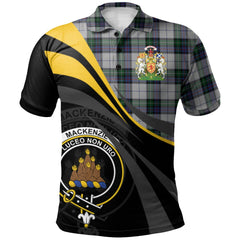 MacKenzie Dress 03 Tartan Polo Shirt - Royal Coat Of Arms Style