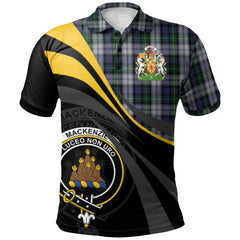 MacKenzie Dress 04 Tartan Polo Shirt - Royal Coat Of Arms Style