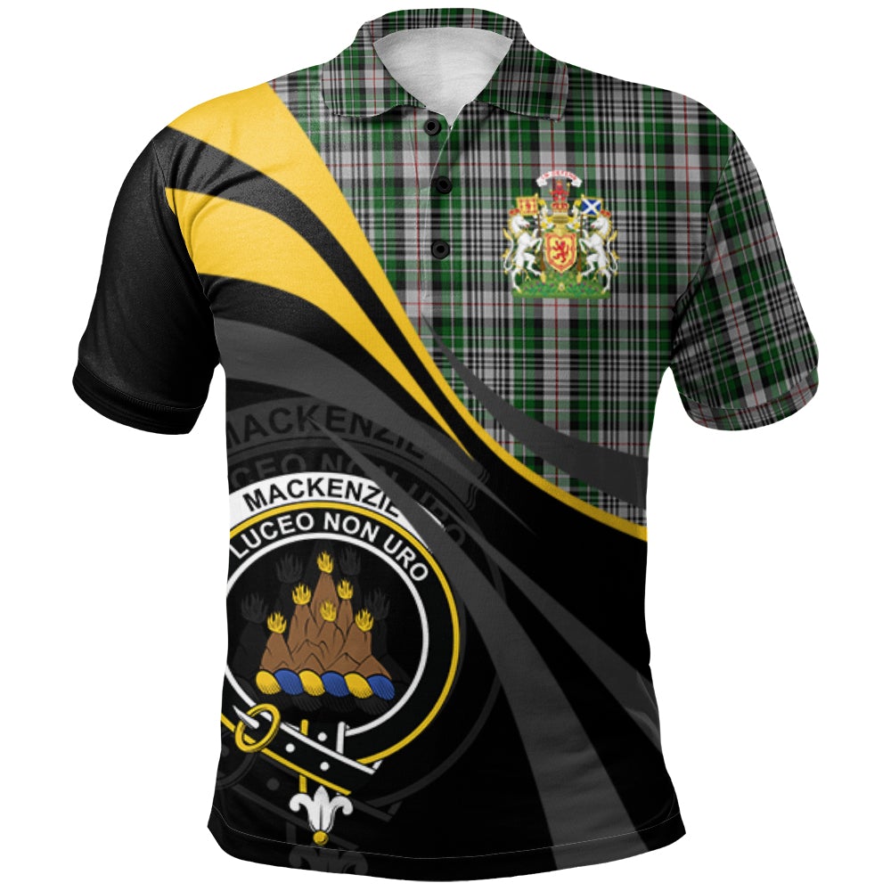 MacKenzie Hastie Tartan Polo Shirt - Royal Coat Of Arms Style