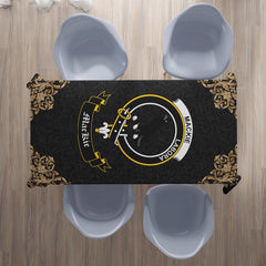 MacKie Crest Tablecloth - Black Style