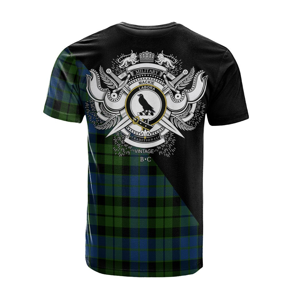 MacKie Tartan - Military T-Shirt