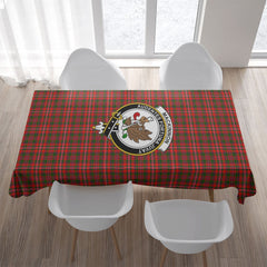 MacKinnon Tartan Crest Tablecloth