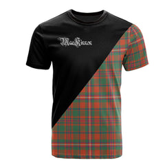 MacKinnon Ancient Tartan - Military T-Shirt