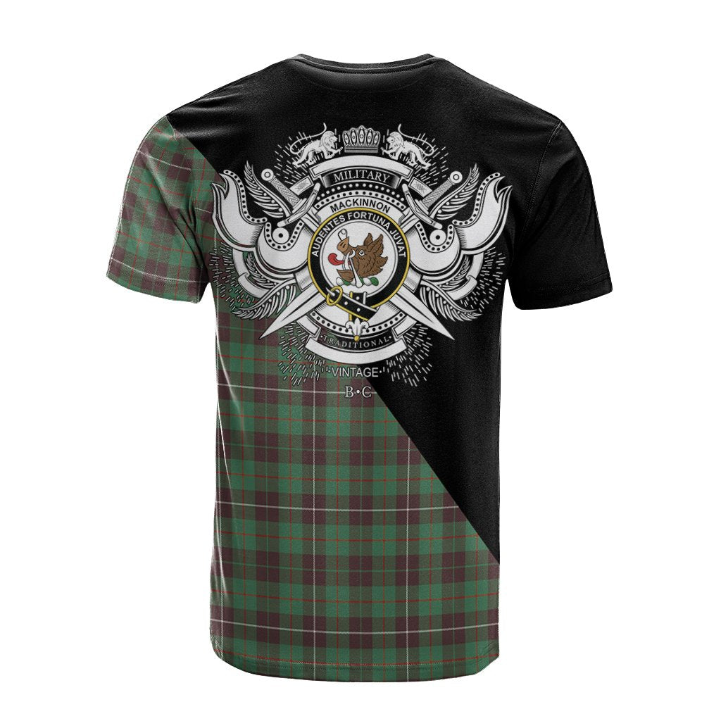 MacKinnon Hunting Ancient Tartan - Military T-Shirt