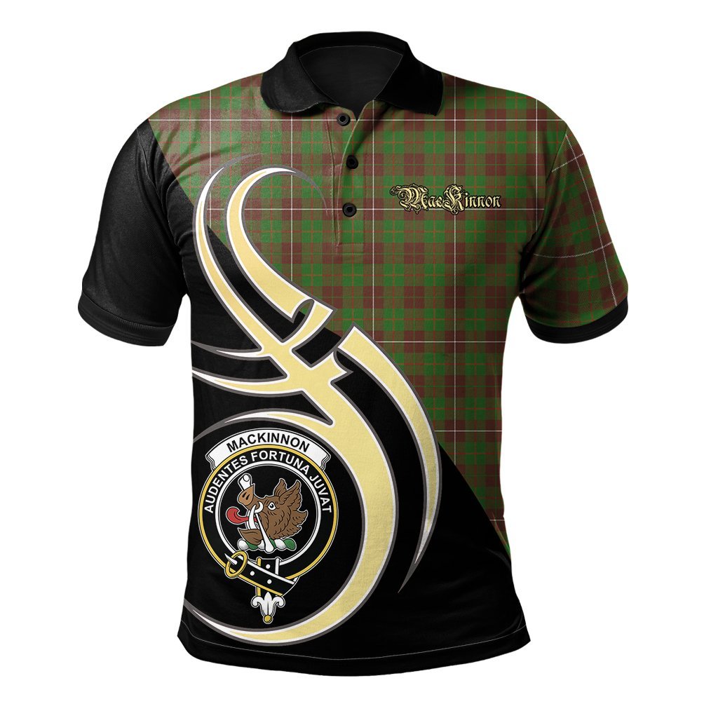 MacKinnon Hunting Modern Tartan Polo Shirt - Believe In Me Style