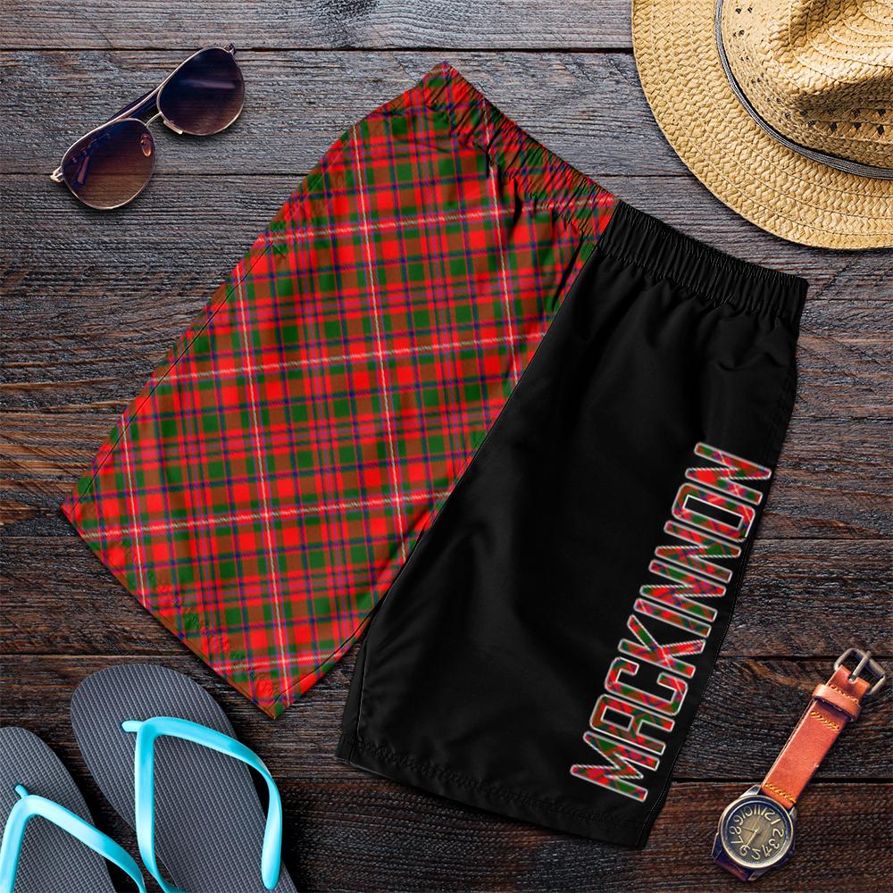 MacKinnon Modern Tartan Crest Men's Short - Cross Style