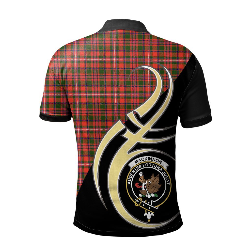 MacKinnon Modern Tartan Polo Shirt - Believe In Me Style