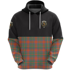 MacKintosh Ancient Clan Half Of Tartan Hoodie