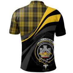 MacLachlan 04 Tartan Polo Shirt - Royal Coat Of Arms Style